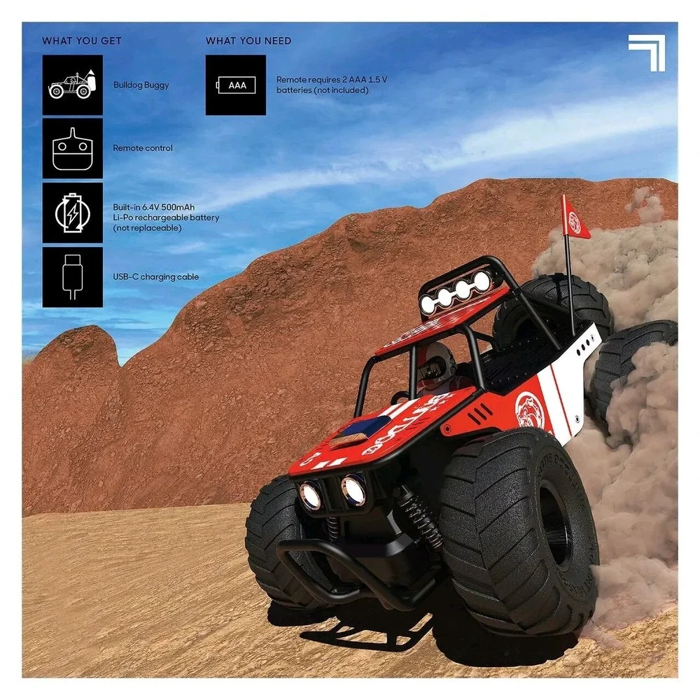 NEW Sharper Image RC Bulldog Buggy Remote‎ Control off-Roader NEW IN BOX